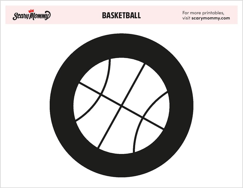 Coloring Pages: Basketball
