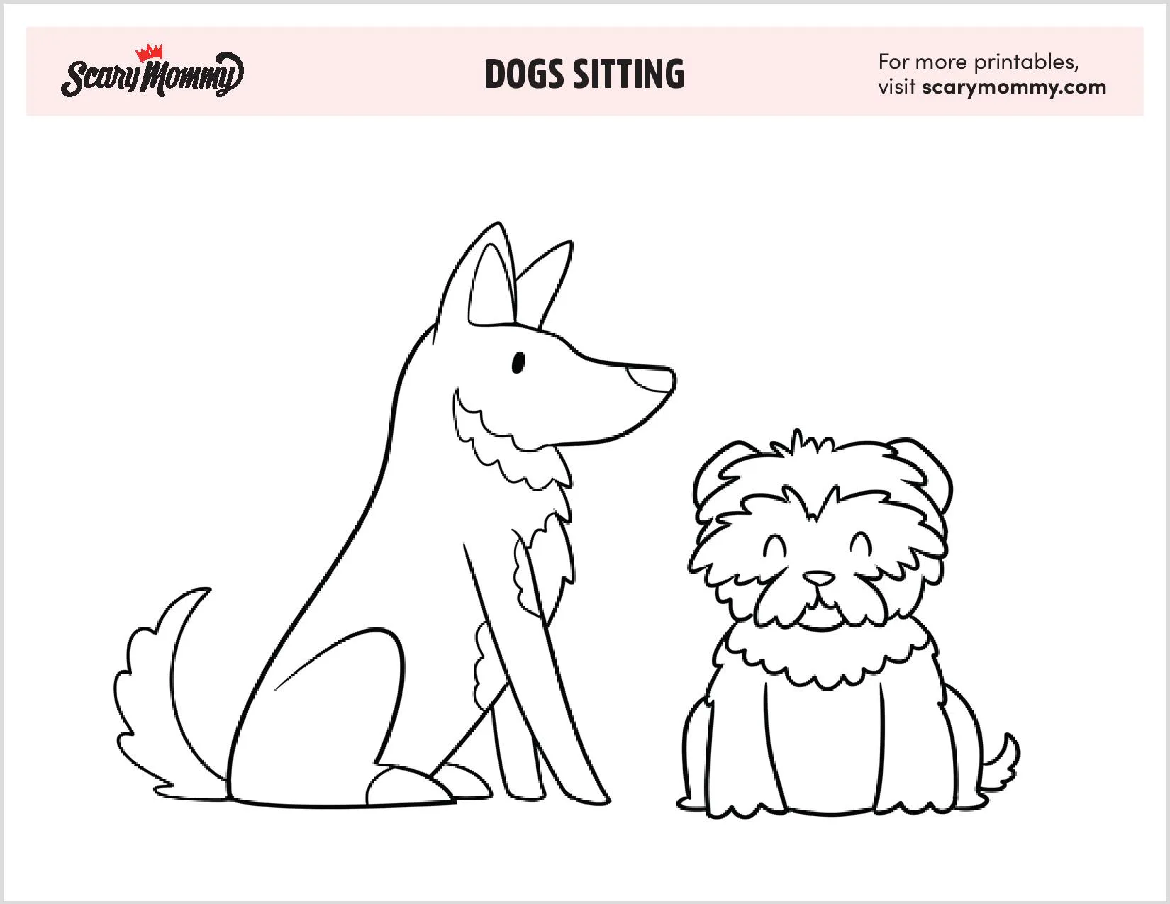 10 Dog Coloring Pages Full Of Precious Puppers