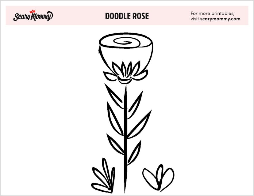 Doodle Rose