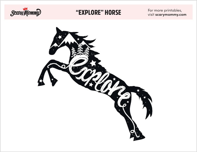 Horse Coloring Pages: Explore Horse