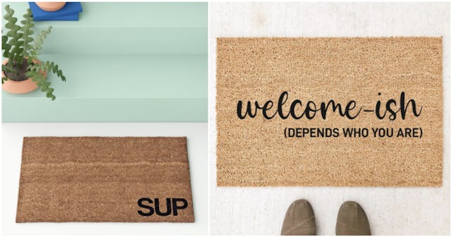 funny doormats