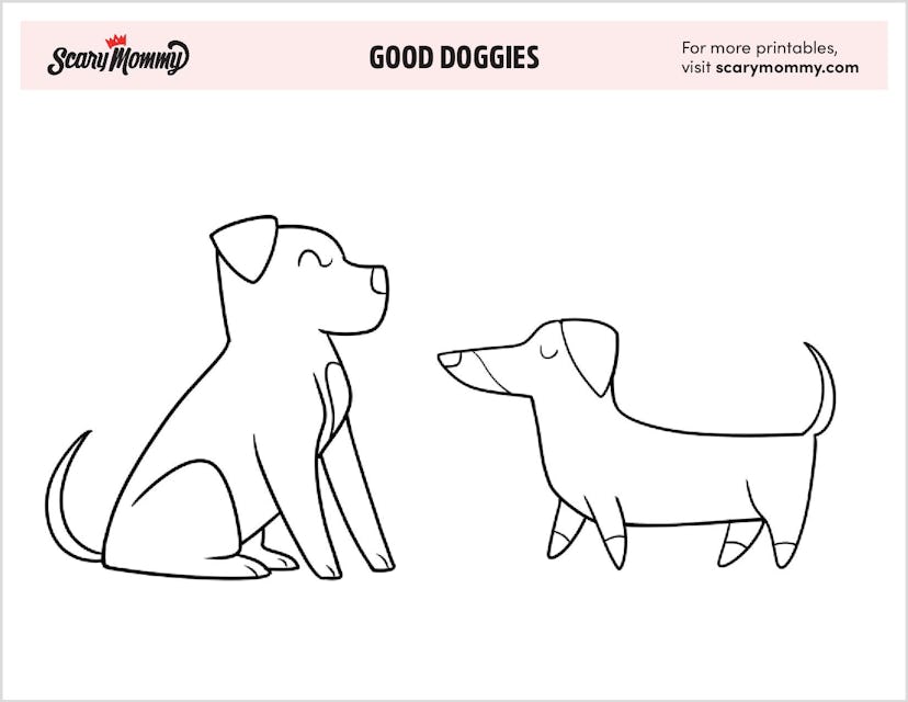 Good Doggies Printable