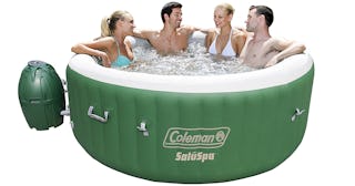 inflatable hot tub