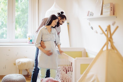 nursery maternity shoot