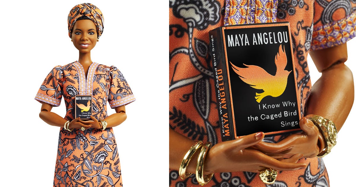 Barbie inspiring women maya angelou hot sale