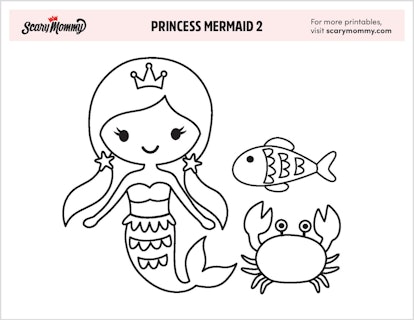 10 Printable Mermaid Coloring Pages Perfect For Sea-zing The Day