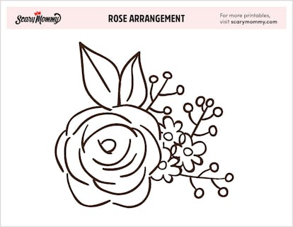 in full bloom 10 free rose coloring page printables for kids