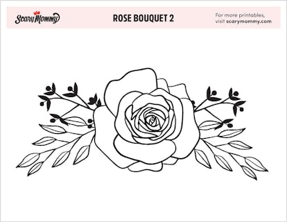 in full bloom 10 free rose coloring page printables for kids