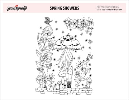 10 Spring Coloring Pages To Help Your Kiddo’s Creativity Bloom