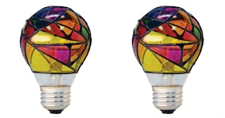 stained glass bulbs