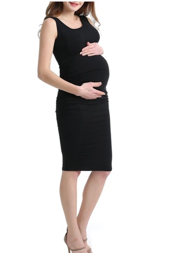 Kim and Kai Delia Ruched Maternity Tank Dress