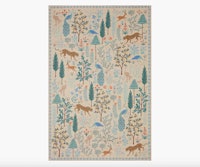 Menagerie Forest Cream Power-Loomed Rug - 2'3" x 3'9"