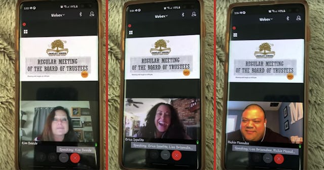 school board resigns