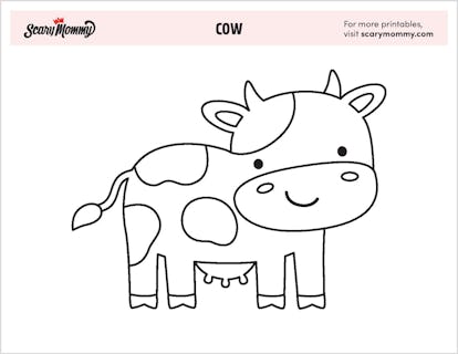 11 cow coloring pages to put your kiddo in the mooooo d for fun