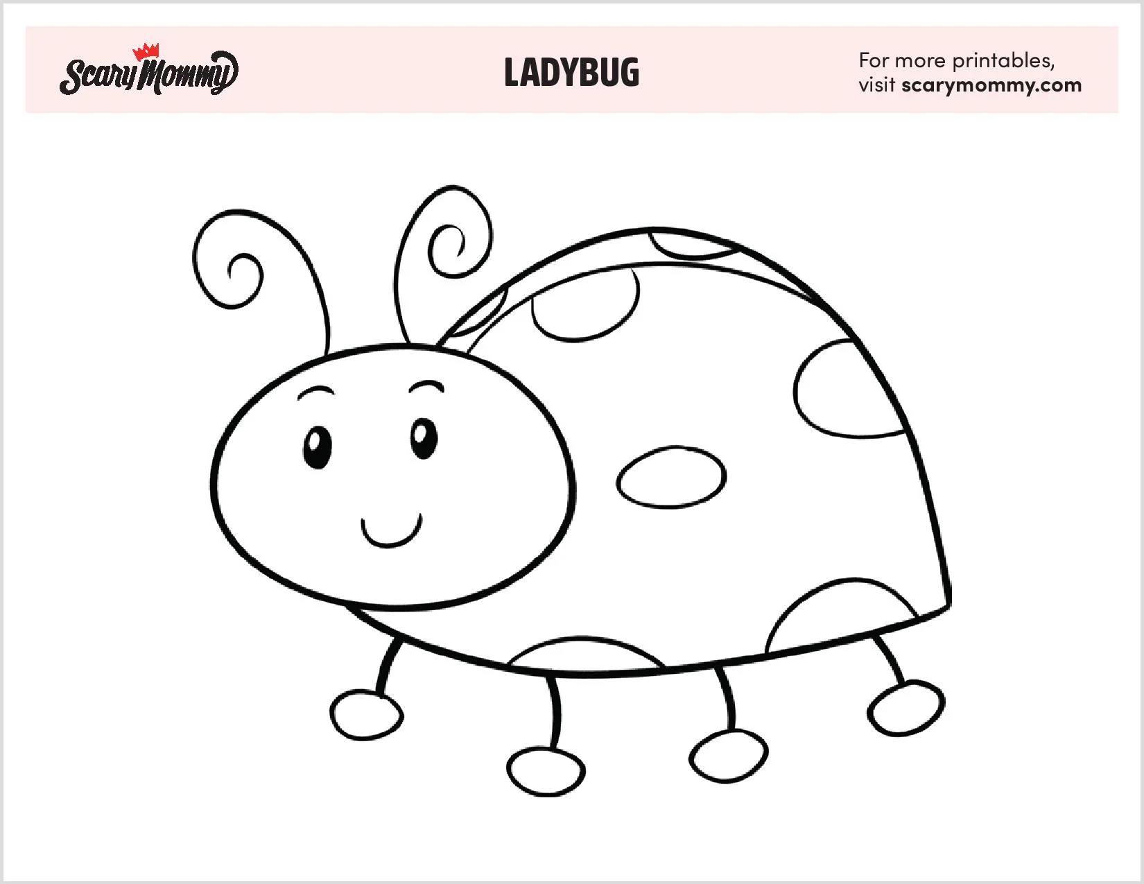 6300 Collections Cute Ladybug Coloring Pages  Latest Free