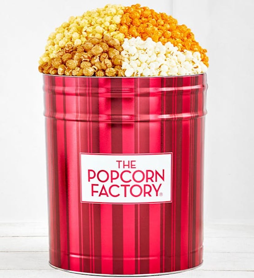 Retro Popcorn Tin from the Popcorn Factory
