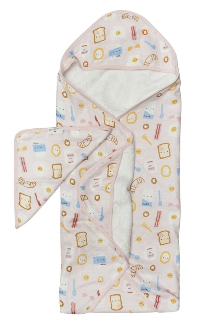 LouLou Lollipop Breakfast Hooded Towel Set