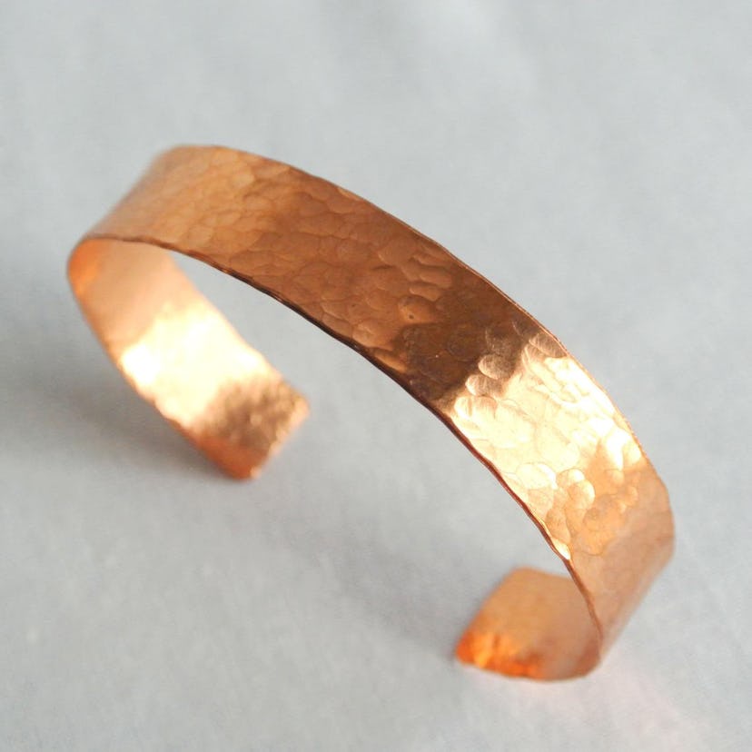 The Pink Locket Medium Copper Cuff Brace...