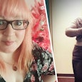 A woman who quit dieting when she was over 400 pounds because she is proud of who she is