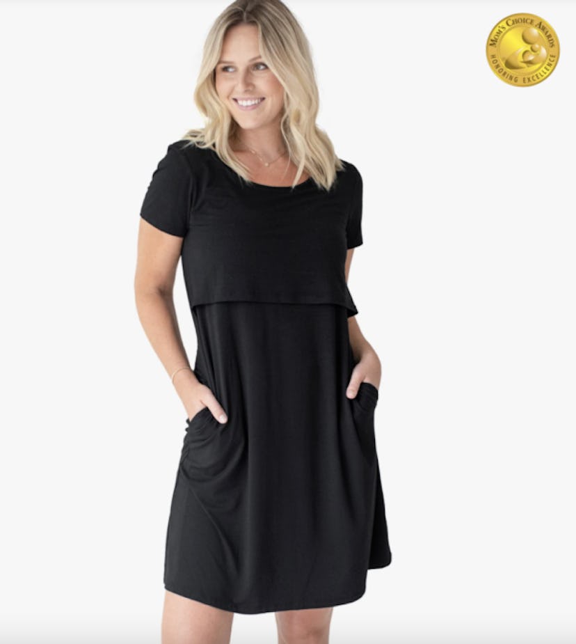 Kindred Bravely Eleanora Bamboo Maternity & Nursing Lounge Dress