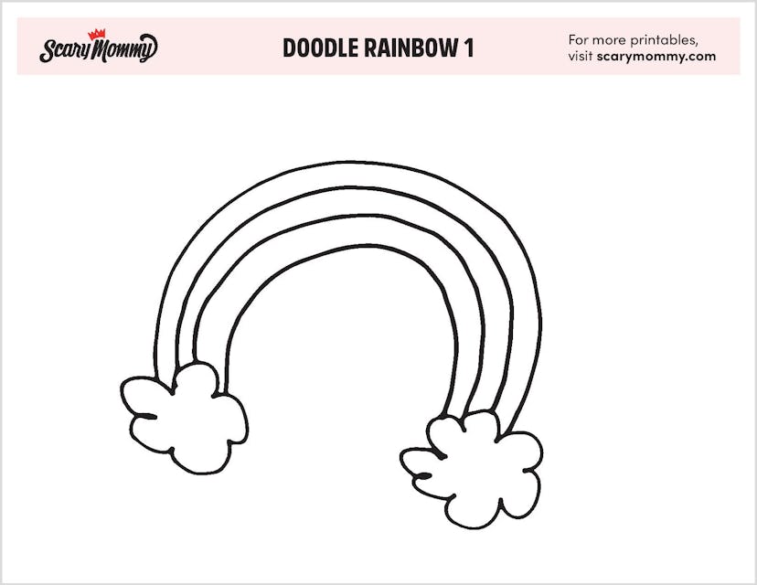 Doodle Rainbow 1