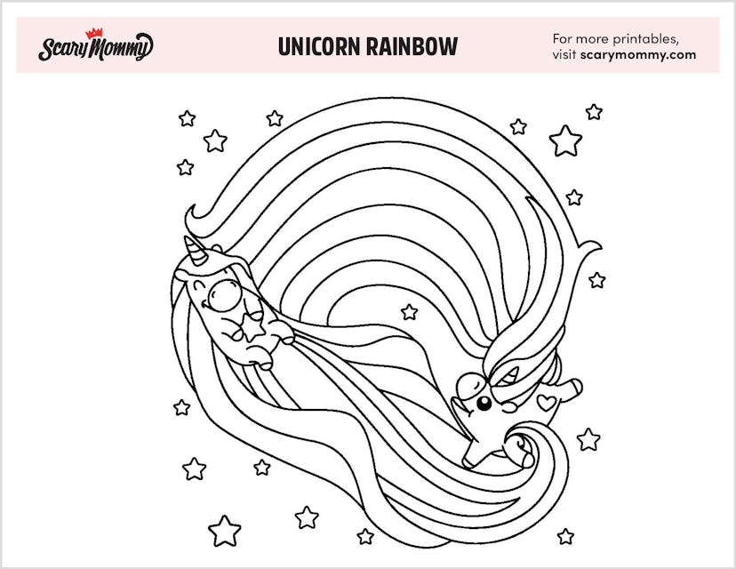 Unicorn Rainbow 2