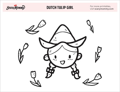 Dutch Tulip Girl