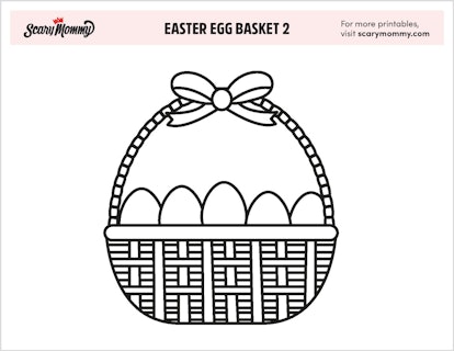 Easter Egg Basket 1