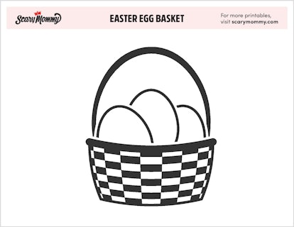 Easter Egg Basket 1