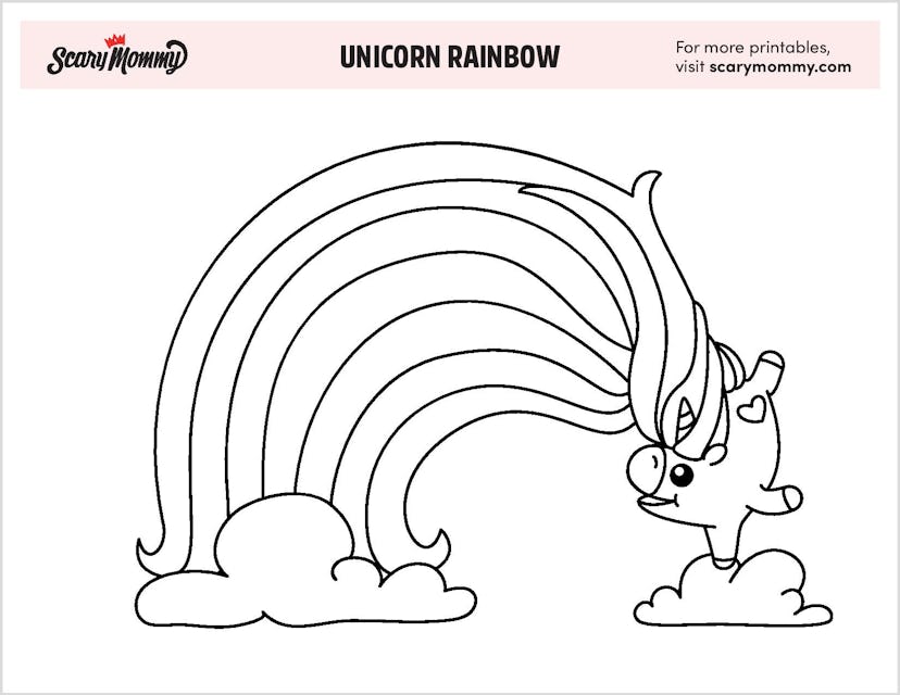 Unicorn Rainbow 1