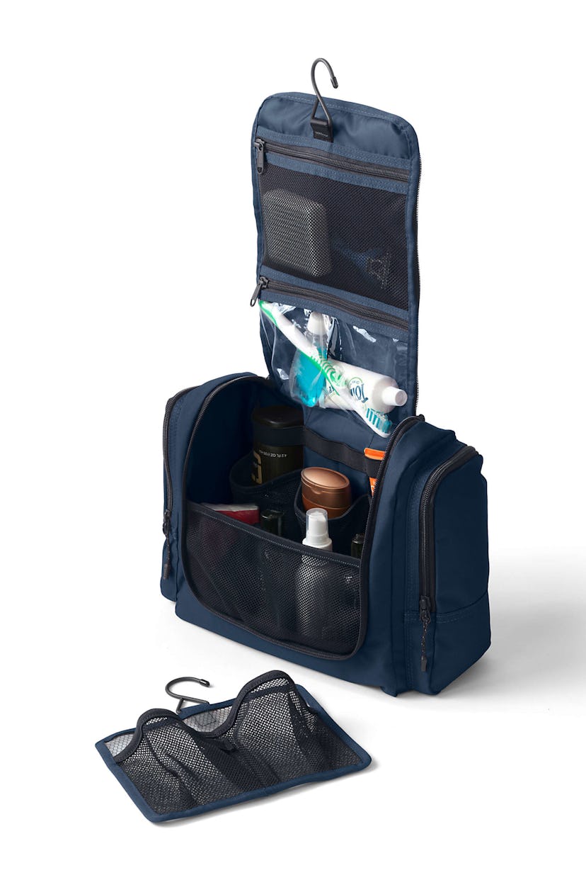 Lands End Travel Extra Large Hanging Toiletry Organizer Bag