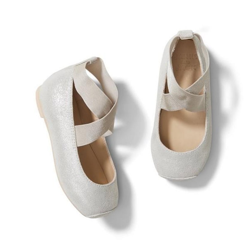 Janie & Jack Shimmer Ballet Flat