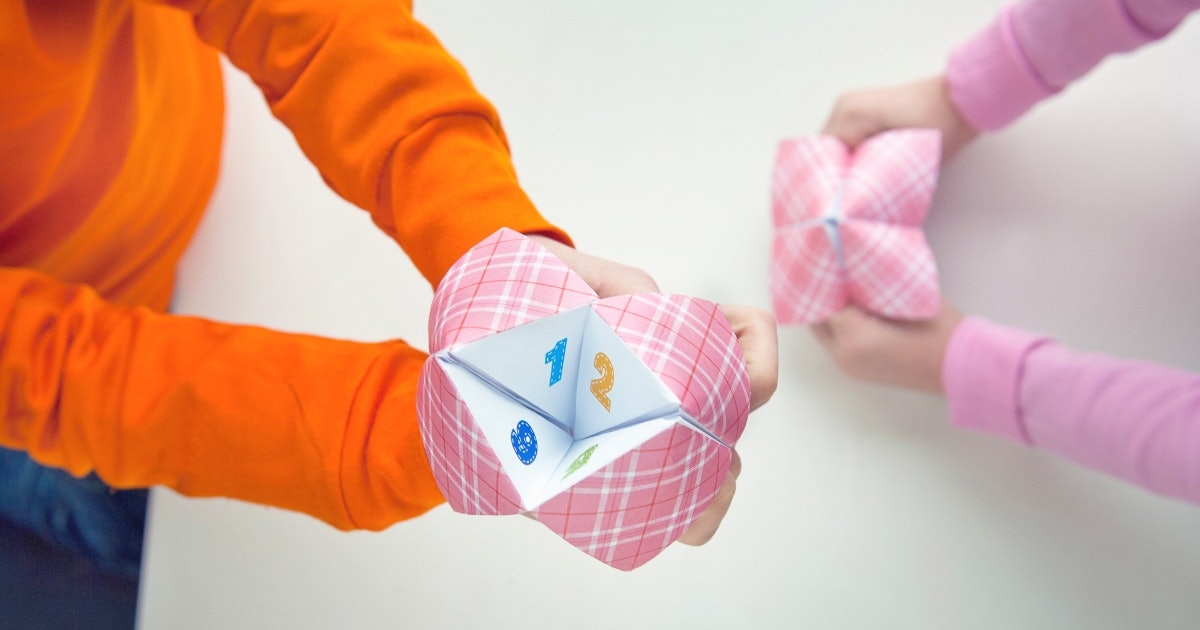 13+ Paper Games For Kids That'll Give You All The Nostalic Growing-Up Feels