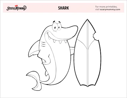 11 Shark Coloring Pages For Kids That Are Really Some Fin 11 Shark Coloring Pages For Kids That Are Really Some Fin