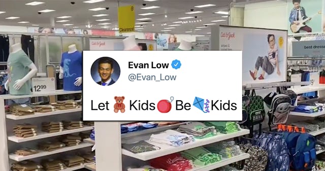 gender neutral kid section california bill