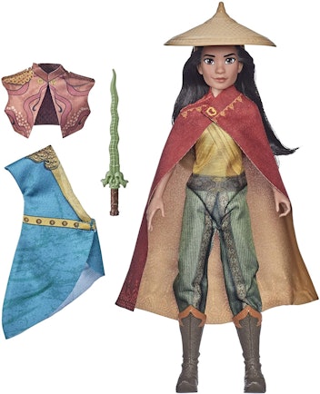 Disney Raya and the Last Dragon Young Raya and Chief Benja Dolls with  Clothes