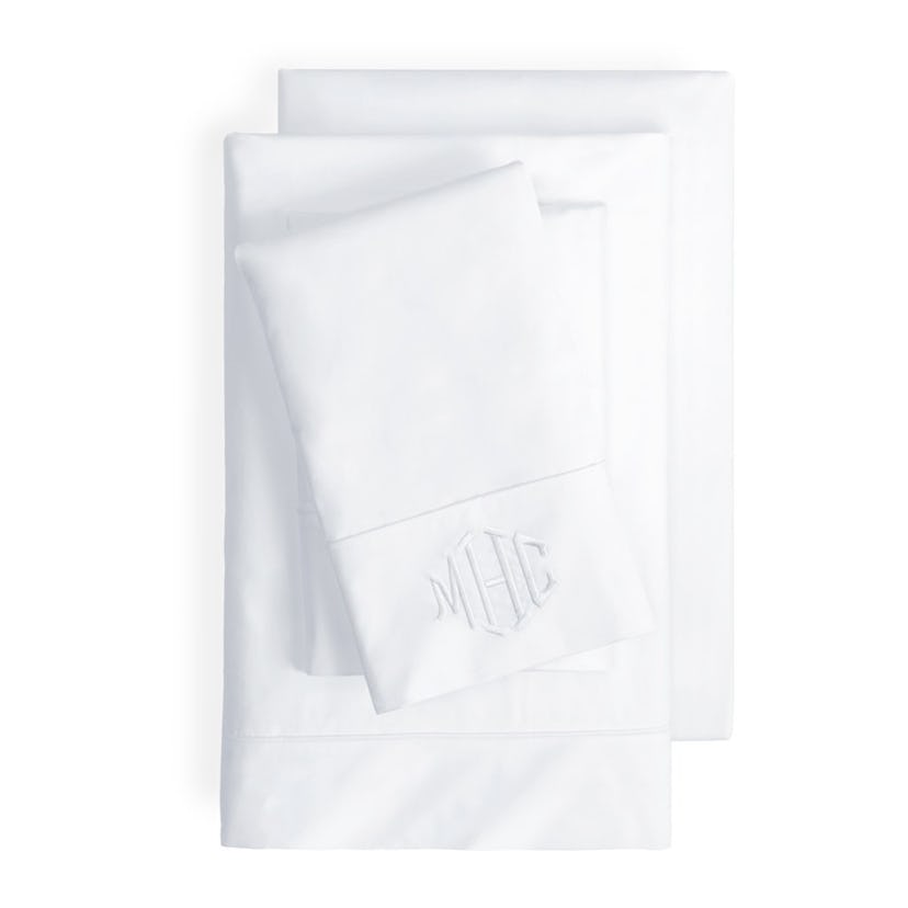 Crane & Canopy Percale Cotton Sheet Set