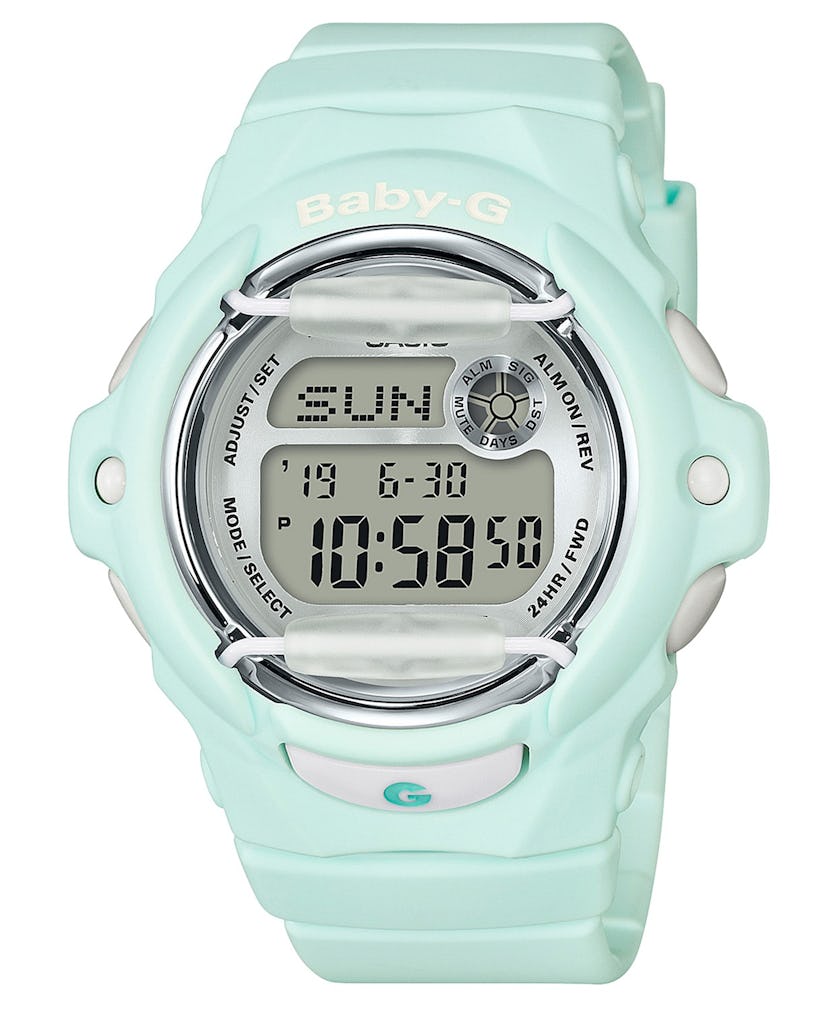 Casio BABY-G Green Resin Digital Watch