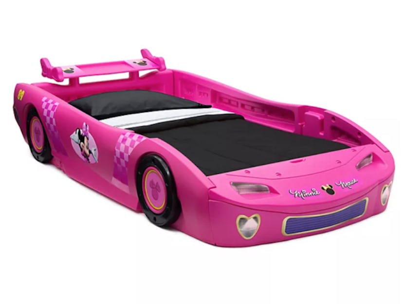 Delta Children Disney® Minne Mouse Car Twin Bed