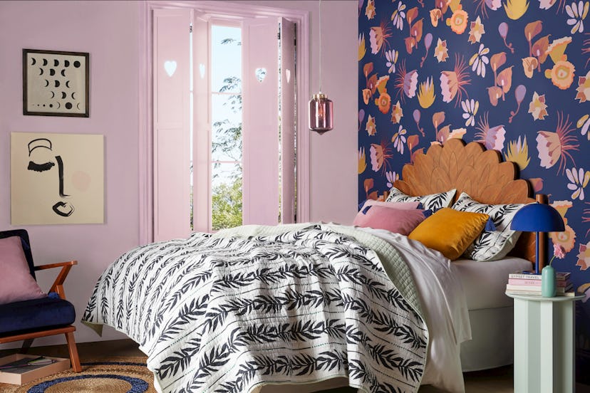 Vintage Palm 3 Piece Quilt Set by Drew Barrymore Flower Home