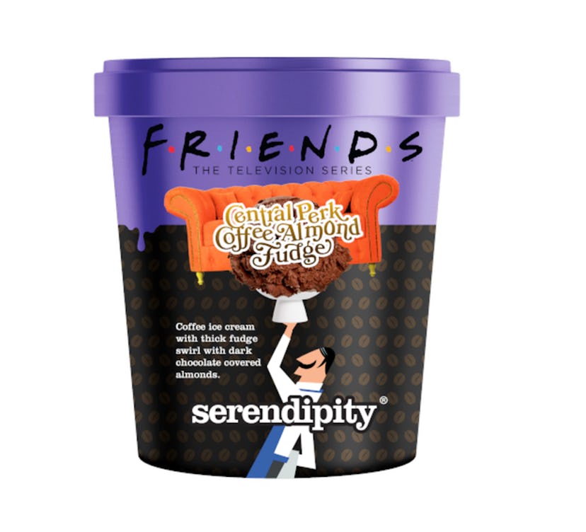 Serendipity Friends Central Perk Coffee Almond Fudge Ice Cream