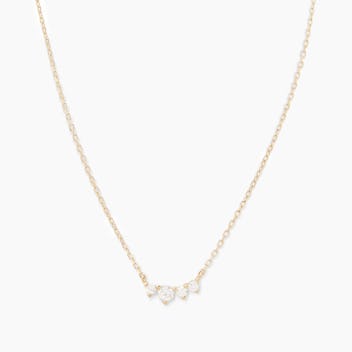 Gorjana Diamond Cluster Necklace