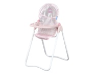 Hauck Pretend Play Princess Pink Snacky Baby Doll High Chair