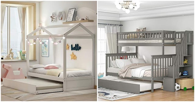 kids trundle beds