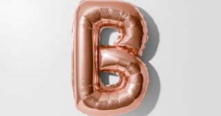 words that start with b, letter b balloon