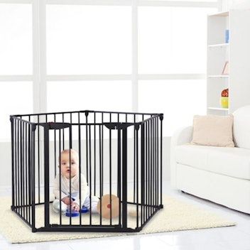 Five Wrought Iron Baby Gate