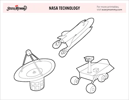 11 NASA Coloring Pages That’ll Send Your Space-Obsessed Kid Into The ...