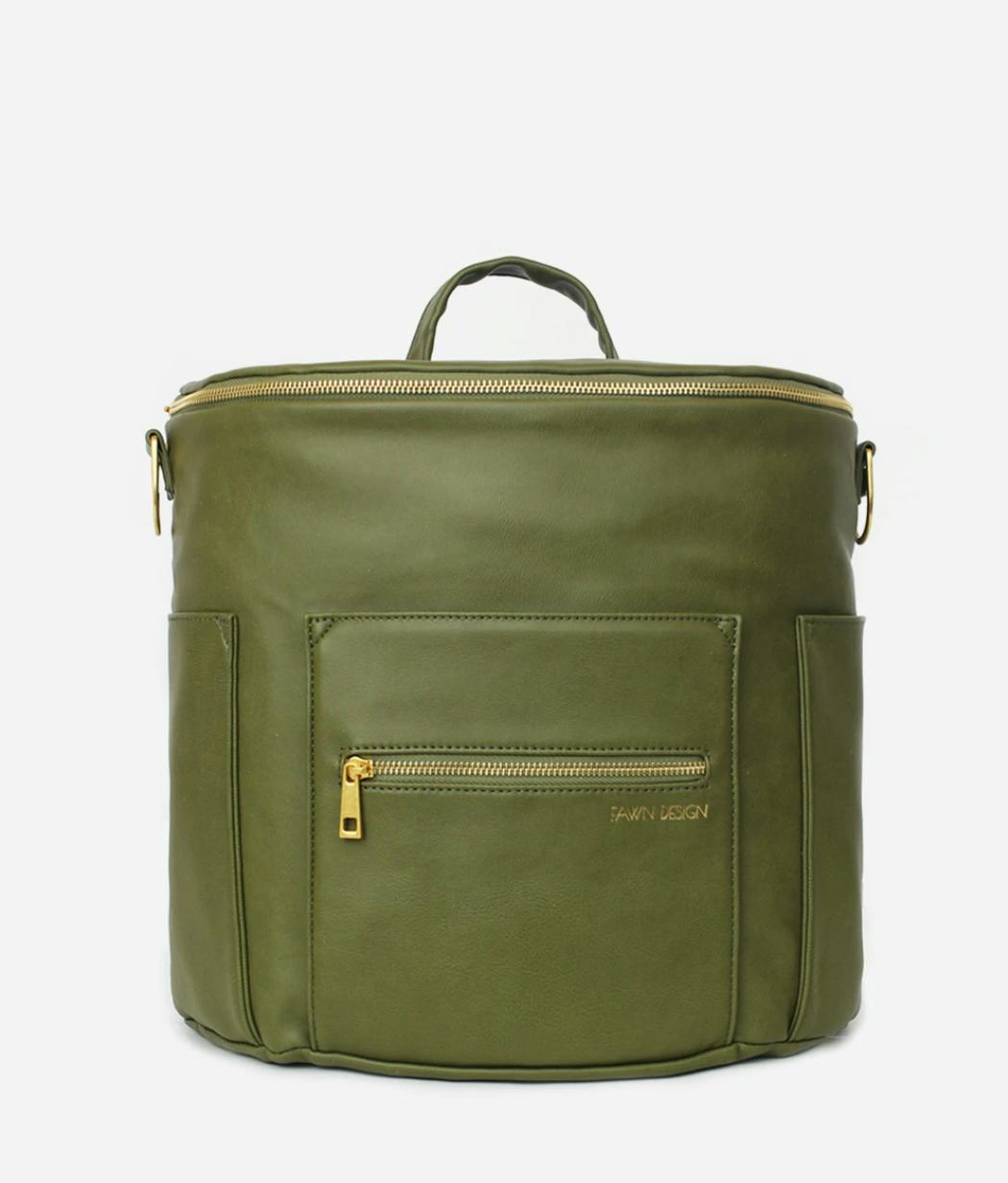 leather diaper bolsa backpack by miss fong