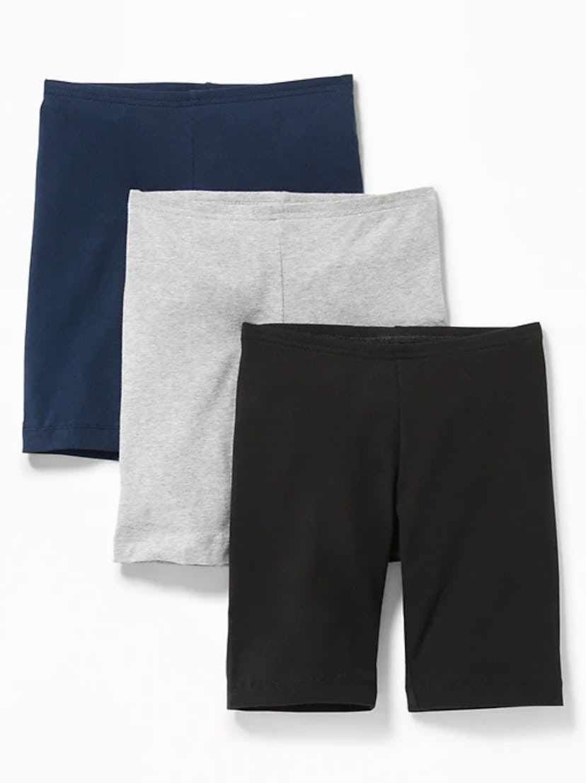 Old Navy Long Jersey Biker Shorts 3-Pack