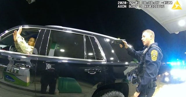 black army lieutenant held at gunpoint